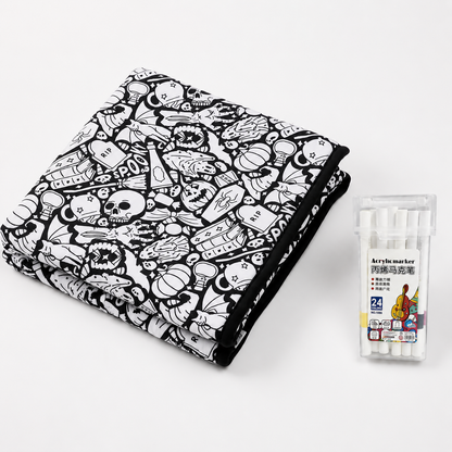 CreativeCuddle™ Coloring Blanket