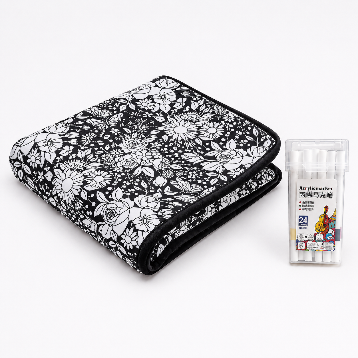 CreativeCuddle™ Coloring Blanket