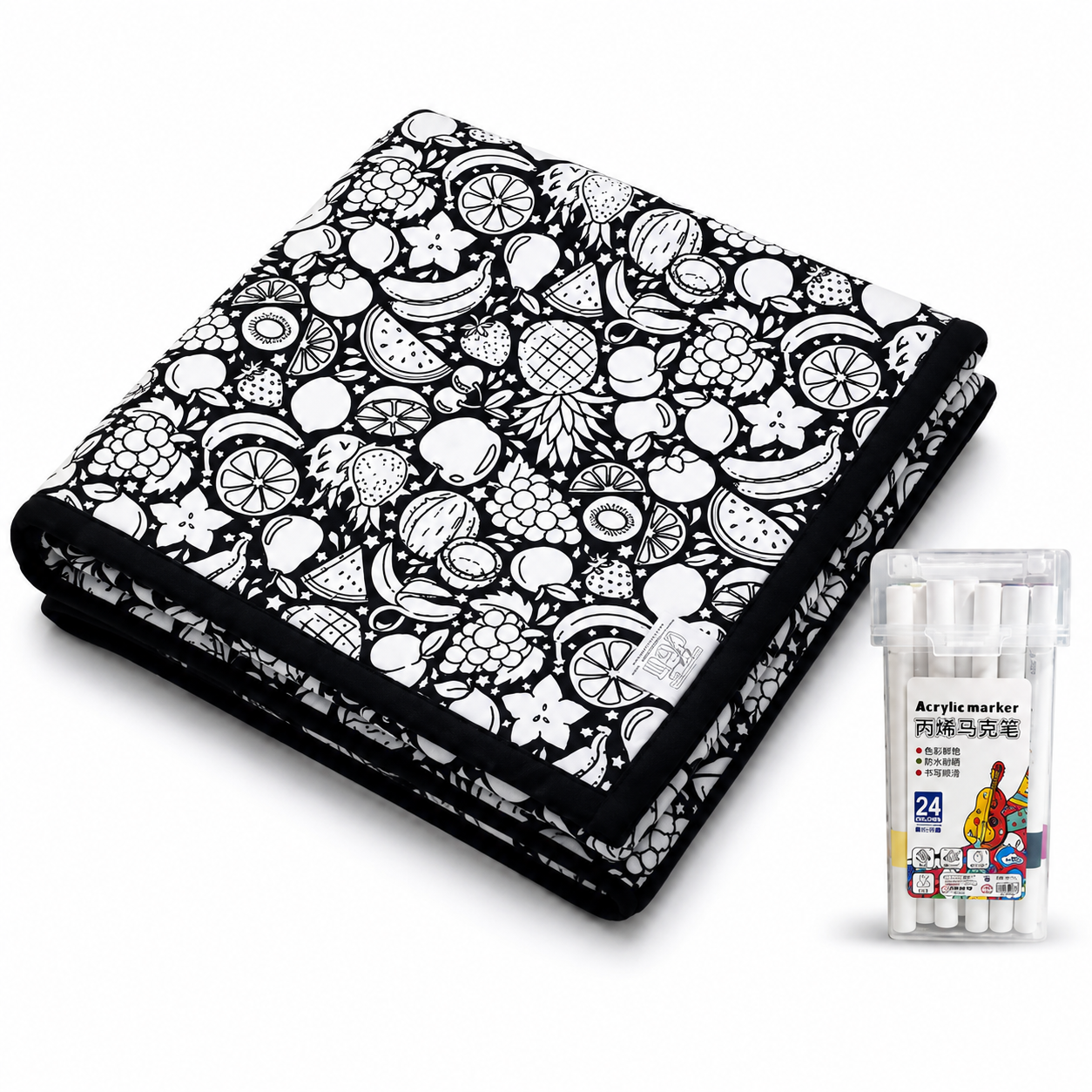 CreativeCuddle™ Coloring Blanket
