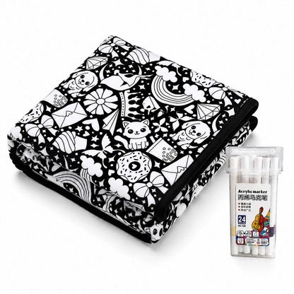 CreativeCuddle™ Coloring Blanket