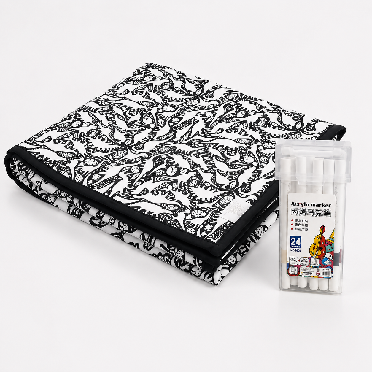 CreativeCuddle™ Coloring Blanket