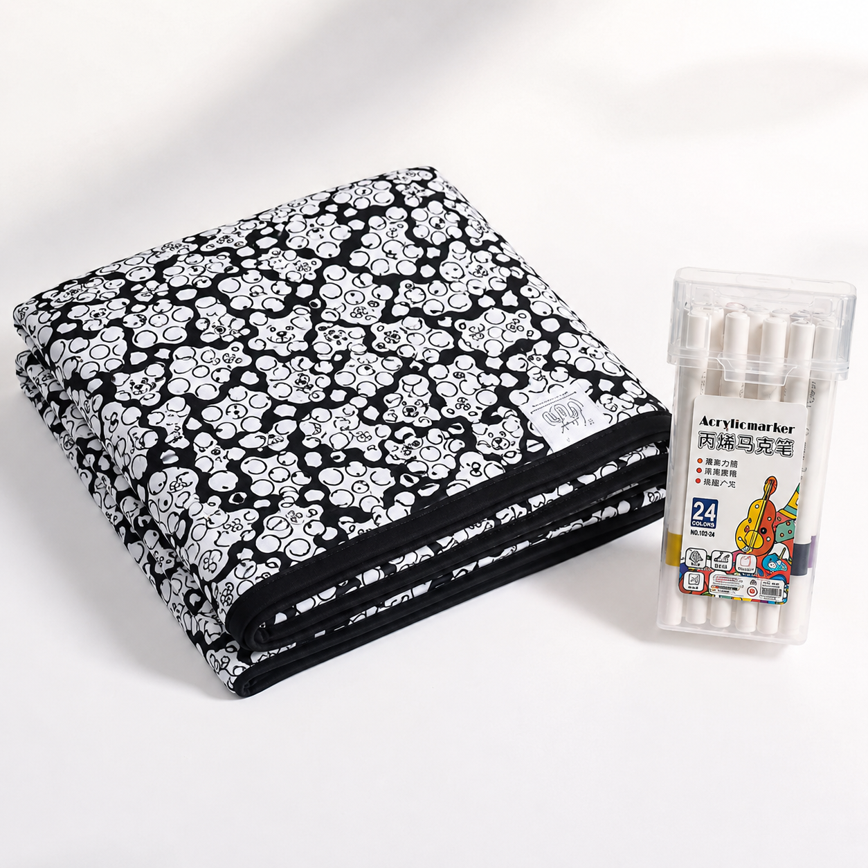 CreativeCuddle™ Coloring Blanket