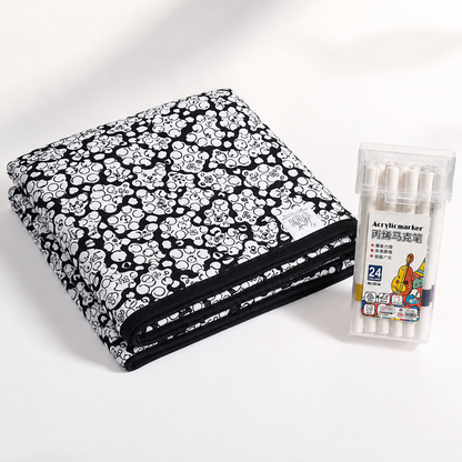 CreativeCuddle™ Coloring Blanket